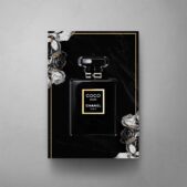 Daedalus Designs - Coco Chanel Noir Perfume Dark Rose Wall Art - Review