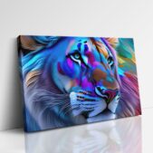 Daedalus Designs - Colorful Lion Framed Canvas Wall Art - Review