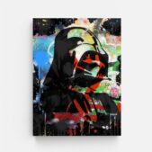 Daedalus Designs - Darth Vader Star Wars Graffiti Framed Canvas Wall Art - Review