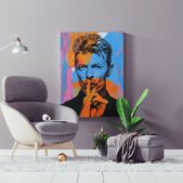 Daedalus Designs - David Bowie Bright Colors Framed Canvas Wall Art - Review