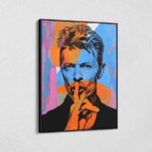 David-Bowie-Bright-Colors-Framed-Canvas-Wall-Art