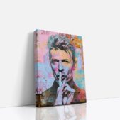 Daedalus Designs - David Bowie Circles Graffiti Framed Canvas Wall Art - Review