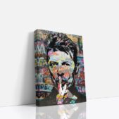 Daedalus Designs - David Bowie Painting Graffiti Framed Canvas Wall Art - Review