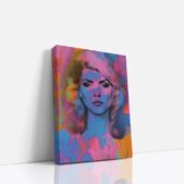Daedalus Designs - Debbie Harry Bright Colors Framed Canvas Wall Art - Review