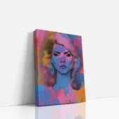 Daedalus Designs - Debbie Harry Bright Colors Framed Canvas Wall Art - Review