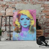 Daedalus Designs - Debbie Harry Circles Graffiti Framed Canvas Wall Art - Review