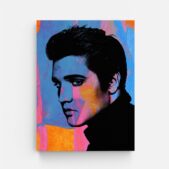 Daedalus Designs - Elvis Presley Bright Colors Framed Canvas Wall Art - Review