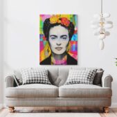 Daedalus Designs - Frida Kahlo Portrait Framed Canvas Wall Art - Review