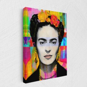 Daedalus Designs - Frida Kahlo Portrait Framed Canvas Wall Art - Review