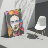 Daedalus Designs - Frida Kahlo Portrait Framed Canvas Wall Art - Review