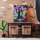 Daedalus Designs - Han Solo Star Wars Graffiti Framed Canvas Wall Art - Review