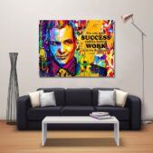 Daedalus Designs - Harvey Specter Success Comes Before Work Quote Graffiti Wall Art - Review