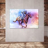 Daedalus Designs - Red Horse Watercolor Painting Wall Art - Review
