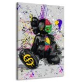Daedalus Designs - Hypebeast Black Kaws Graffiti Murakami Wall Art - Review