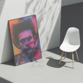 Daedalus Designs - James Dean Bright Colors Framed Canvas Wall Art - Review