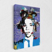 Daedalus Designs - Jean-Michel Basquiat Portrait Graffiti Framed Canvas Wall Art - Review