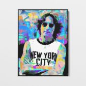 Daedalus Designs - John Lennon NYC Portrait Graffiti Wall Art - Review