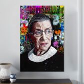 Daedalus Designs - Justice Ruth Bader Ginsburg Portrait Graffiti Wall Art - Review