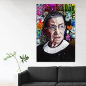 Daedalus Designs - Justice Ruth Bader Ginsburg Portrait Graffiti Wall Art - Review