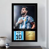 Daedalus Designs - Leo Messi Golden Ball World Cup Signature Wall Art - Review