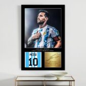Daedalus Designs - Leo Messi Golden Ball World Cup Signature Wall Art - Review