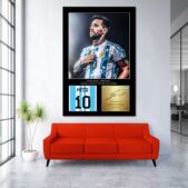 Daedalus Designs - Leo Messi Golden Ball World Cup Signature Wall Art - Review