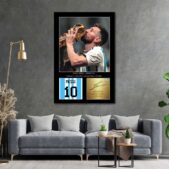 Daedalus Designs - Leo Messi Kisses World Cup Trophy Signature Wall Art - Review