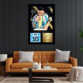 Daedalus Designs - Leo Messi World Cup Victory Statistic Signature Wall Art - Review