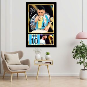 Daedalus Designs - Leo Messi World Cup Victory Wall Art - Review