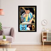 Daedalus Designs - Leo Messi World Cup Victory Wall Art - Review