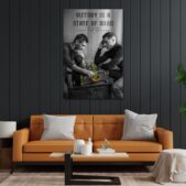 Daedalus Designs - Leo Messi and Ronaldo Victory Is A State of Mnd Portrait Wall Art - Review