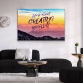Daedalus Designs - Life Is About Creating Yourself Wall Art - Review