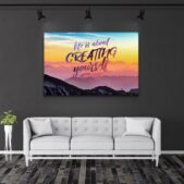 Daedalus Designs - Life Is About Creating Yourself Wall Art - Review
