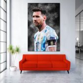 Daedalus Designs - Lionel Messi Portrait Argentine Captain World Cup Wall Art - Review