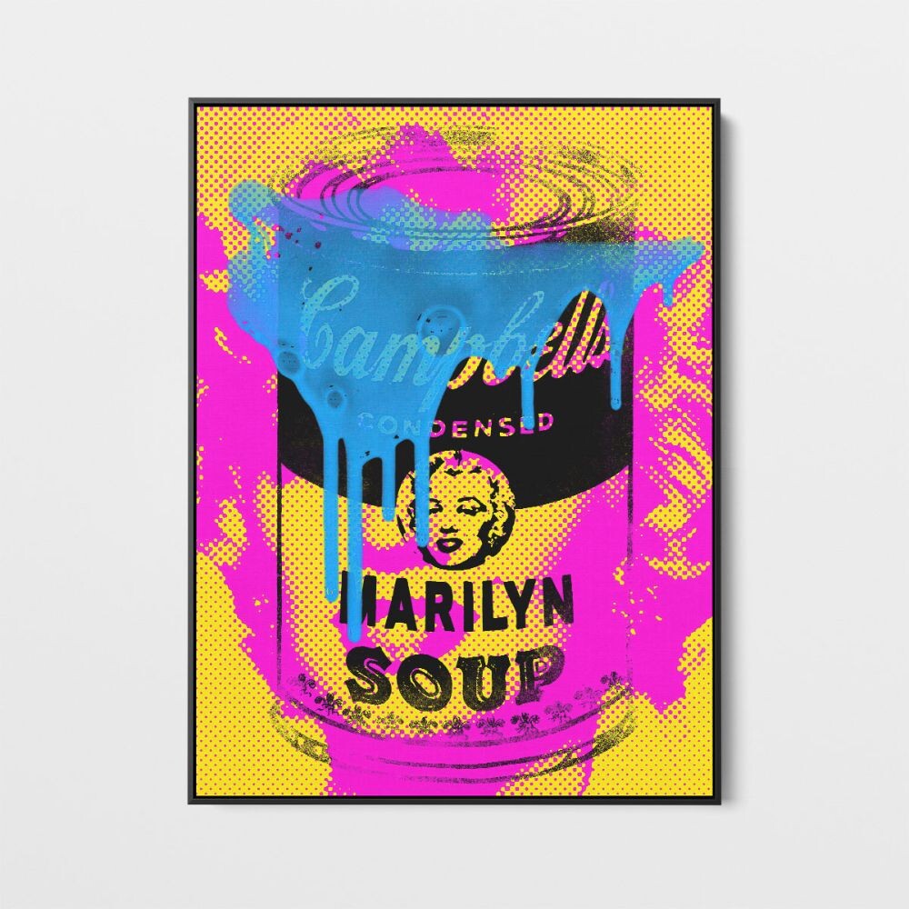 Daedalus Designs - Marilyn Monroe Soup Framed Canvas Wall Art - Review