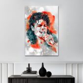 Daedalus Designs - Michael Jackson Watercolor Portrait Wall Art - Review
