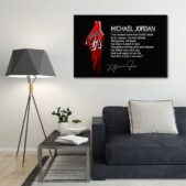 Daedalus Designs - Michael Jordan I Succeed Because I Have Failed Wall Art - Review
