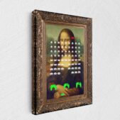 Daedalus Designs - Mona Lisa Da Vinci Invaders Framed Canvas Wall Art - Review