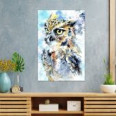 Daedalus Designs - Owl Watercolor Painting Wall Art - Review