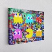 Daedalus Designs - Pacman Graffiti Framed Canvas Wall Art - Review