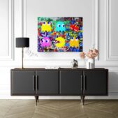 Daedalus Designs - Pacman Graffiti Framed Canvas Wall Art - Review