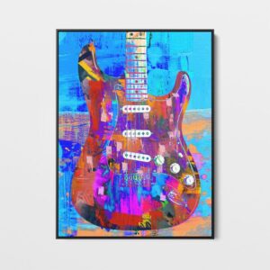 Daedalus Designs - Painted Stratocaster Electric Guitar Wall Art - Review