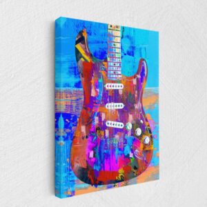 Daedalus Designs - Painted Stratocaster Electric Guitar Wall Art - Review