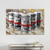 Daedalus Designs - Presidents for Ransom American Dollar Roll Wall Art - Review