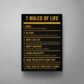Daedalus Designs - Seven Rules of Life Quotes Wall Art - Review