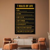 Daedalus Designs - Seven Rules of Life Quotes Wall Art - Review