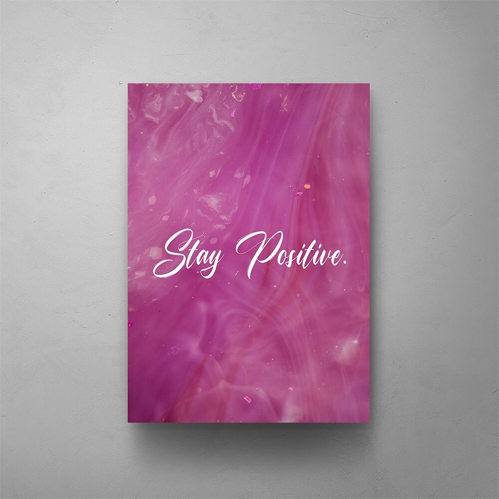 Daedalus Designs - Stay Positive Quote Wall Art - Review