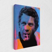 Daedalus Designs - Steve McQueen Bright Colors Framed Canvas Wall Art - Review