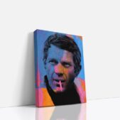 Daedalus Designs - Steve McQueen Bright Colors Framed Canvas Wall Art - Review