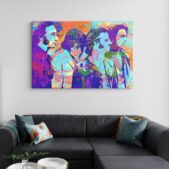 Daedalus Designs - The Beatles John Paul Ringo George Framed Canvas Wall Art - Review